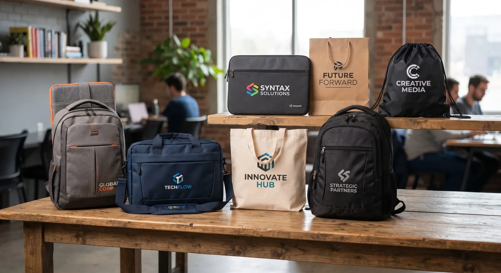Branded bag printing
