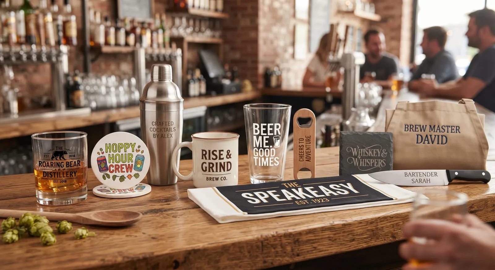 Branded barware