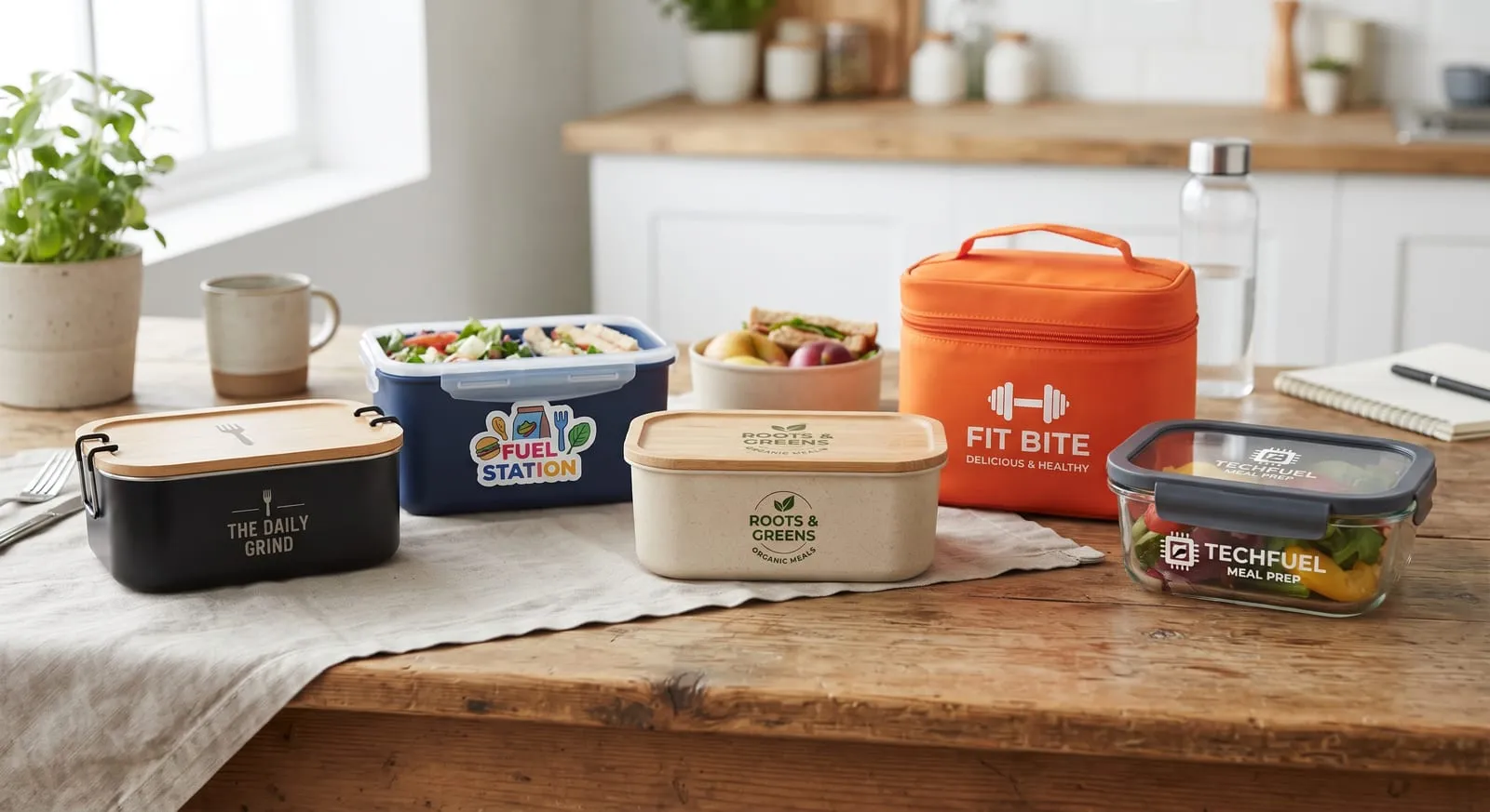 Branded lunch boxes