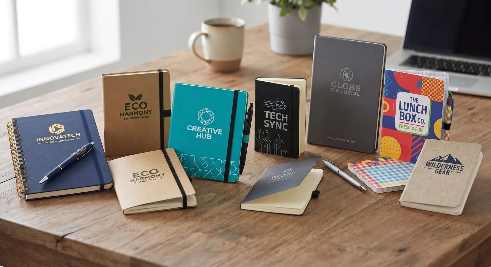 Branded notebooks