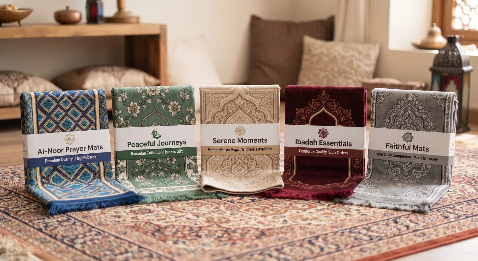 Branded prayer mats