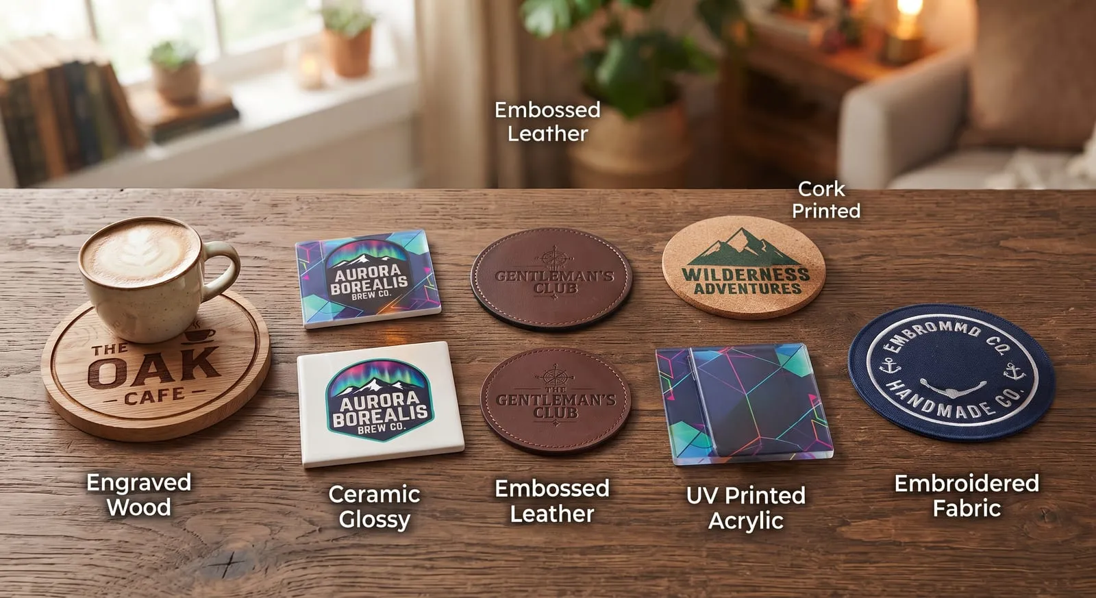 Custom coasters