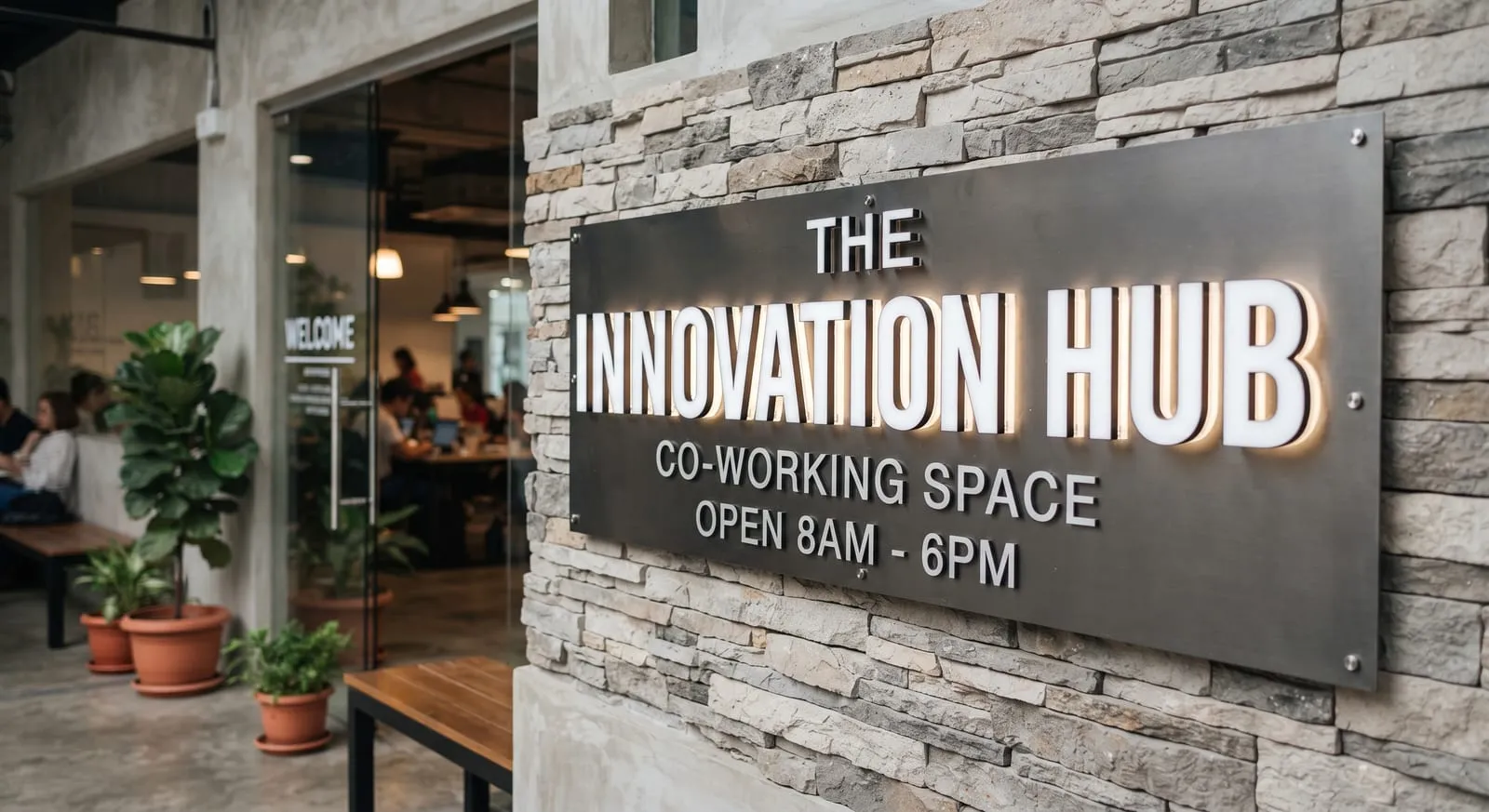 Door signage