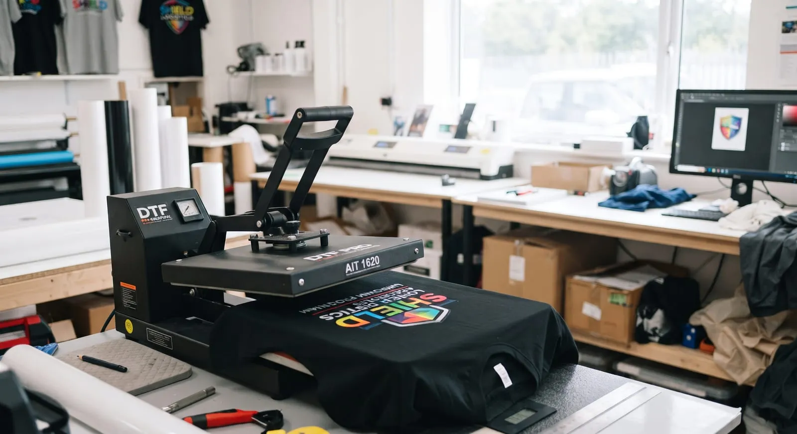 DTF heat transfer printing