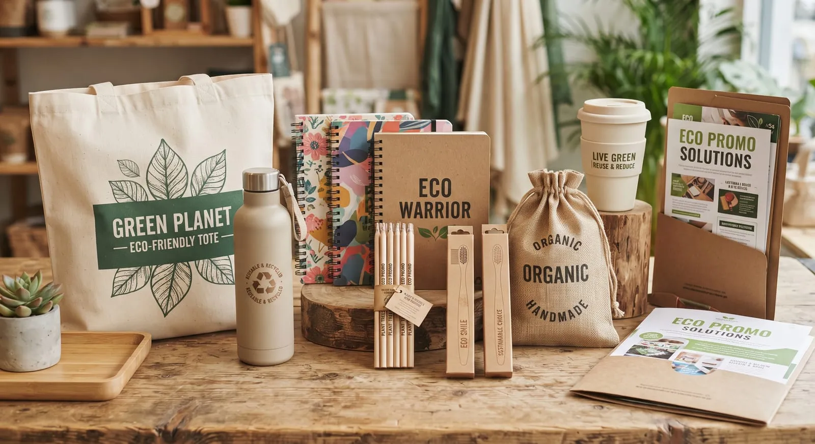 Eco-friendly branded products