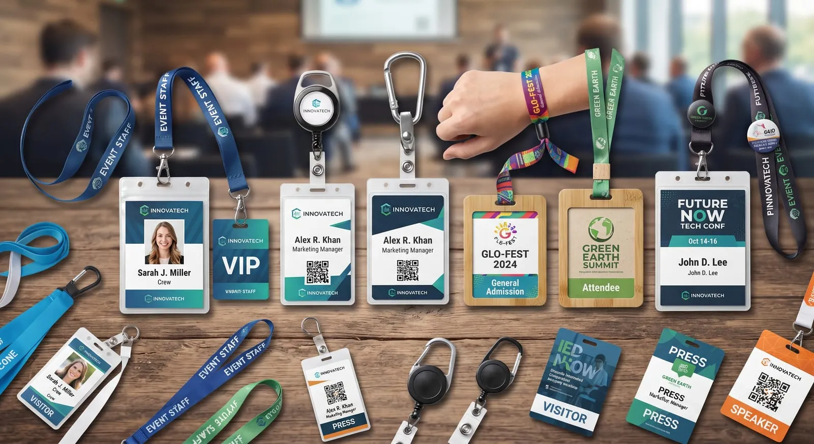 Event badges and ID solutions