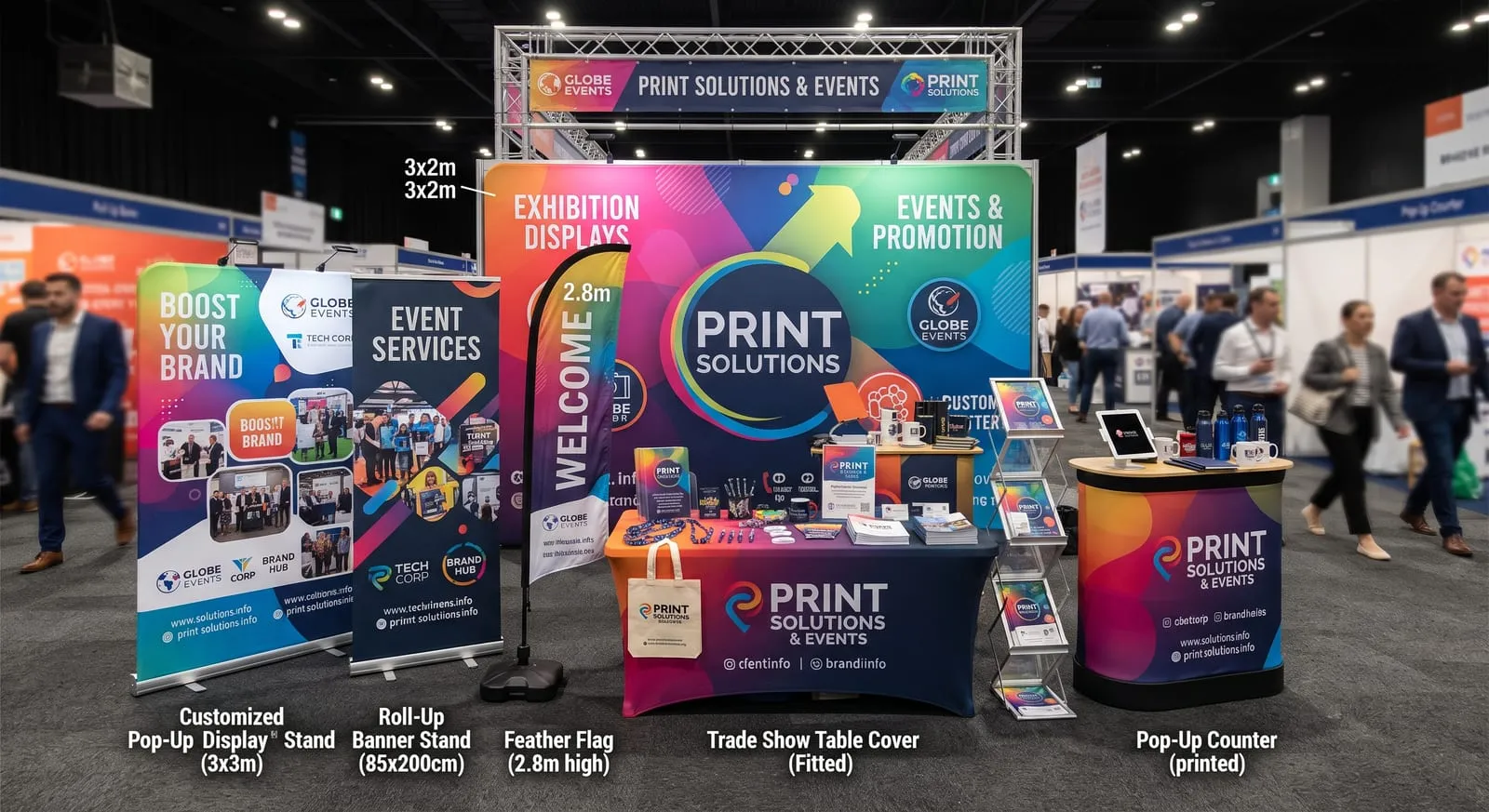 Exhibition display stand
