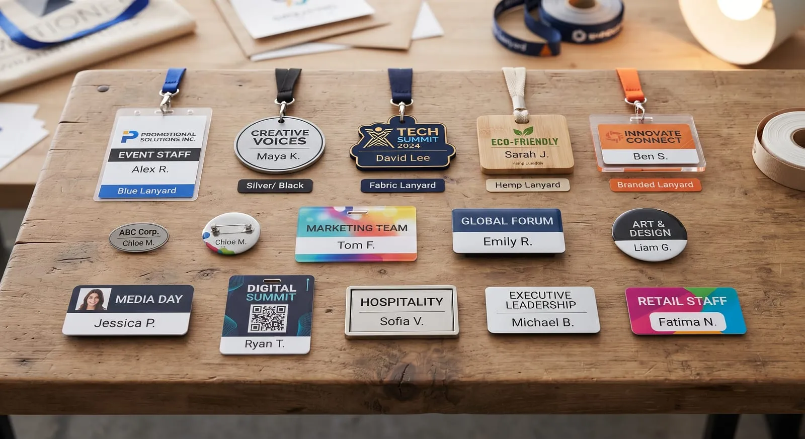 Name badge printing