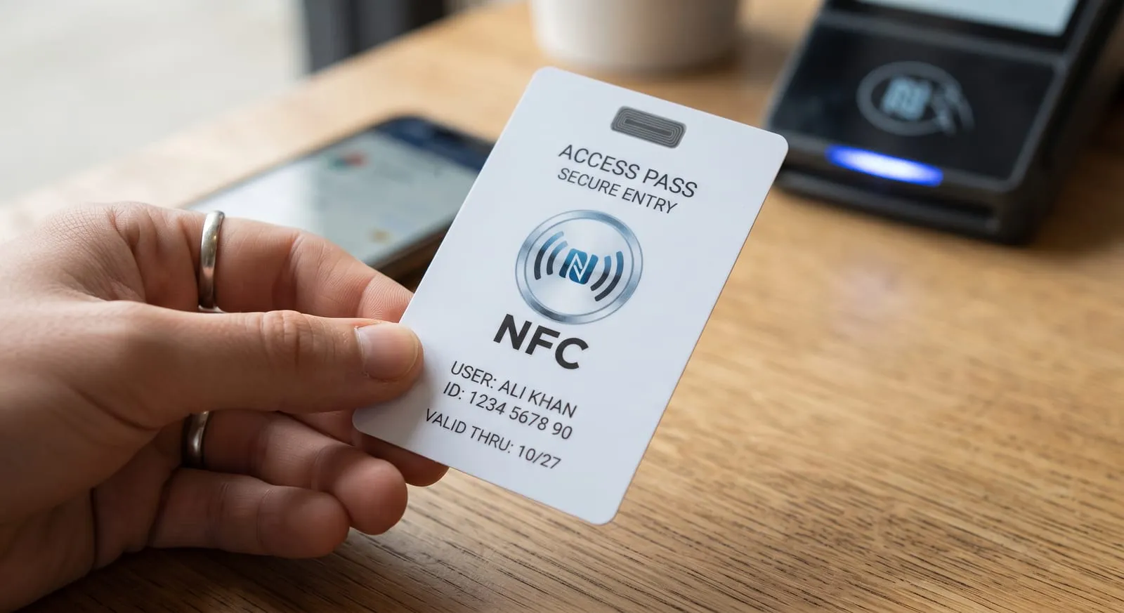 NFC card printing
