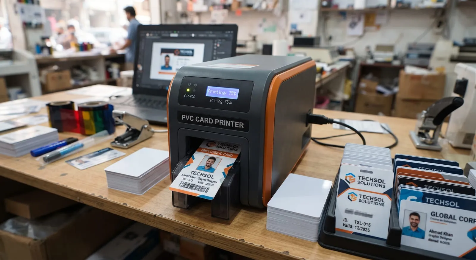 PVC card printing