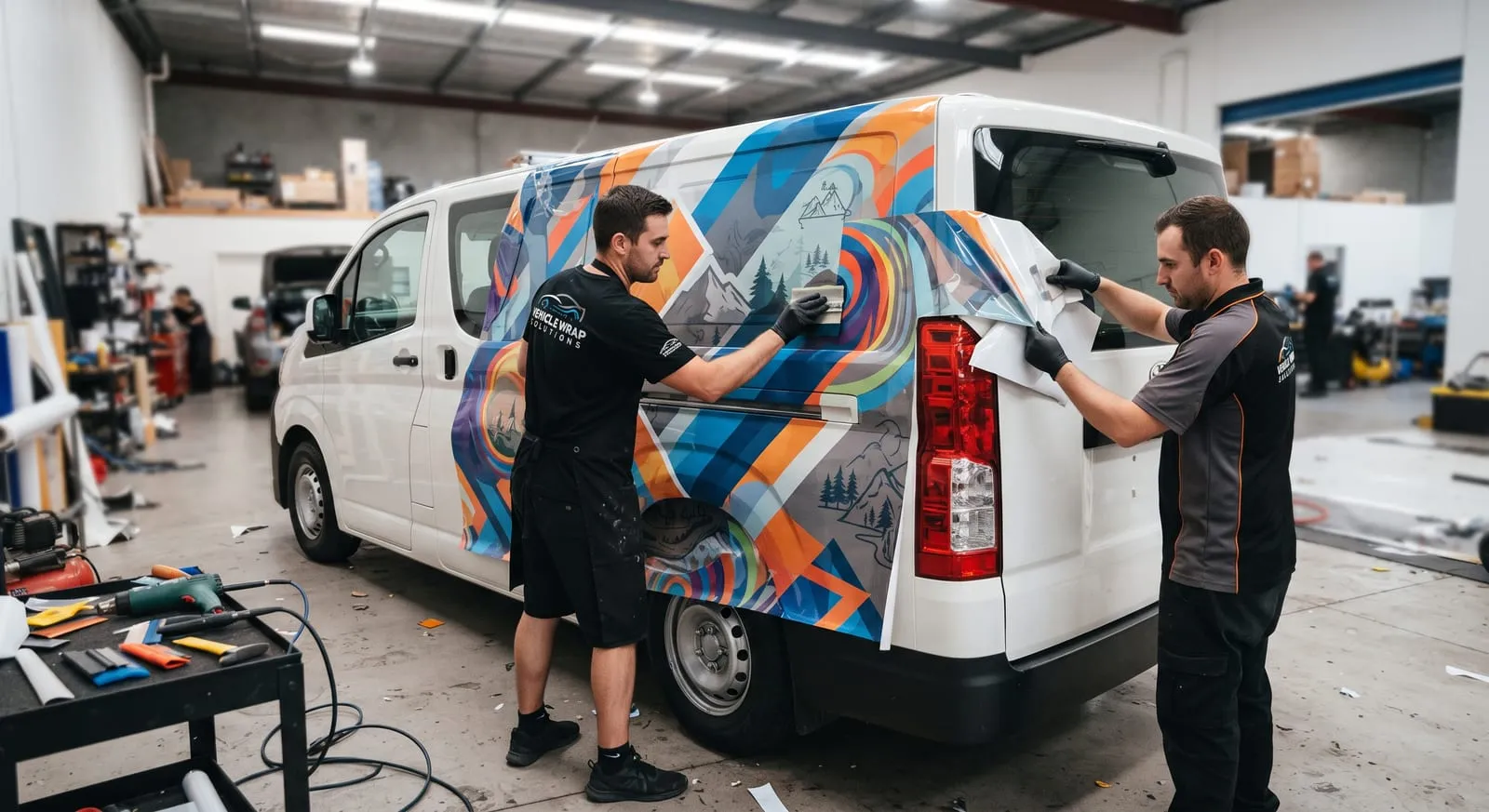 Van wrapping