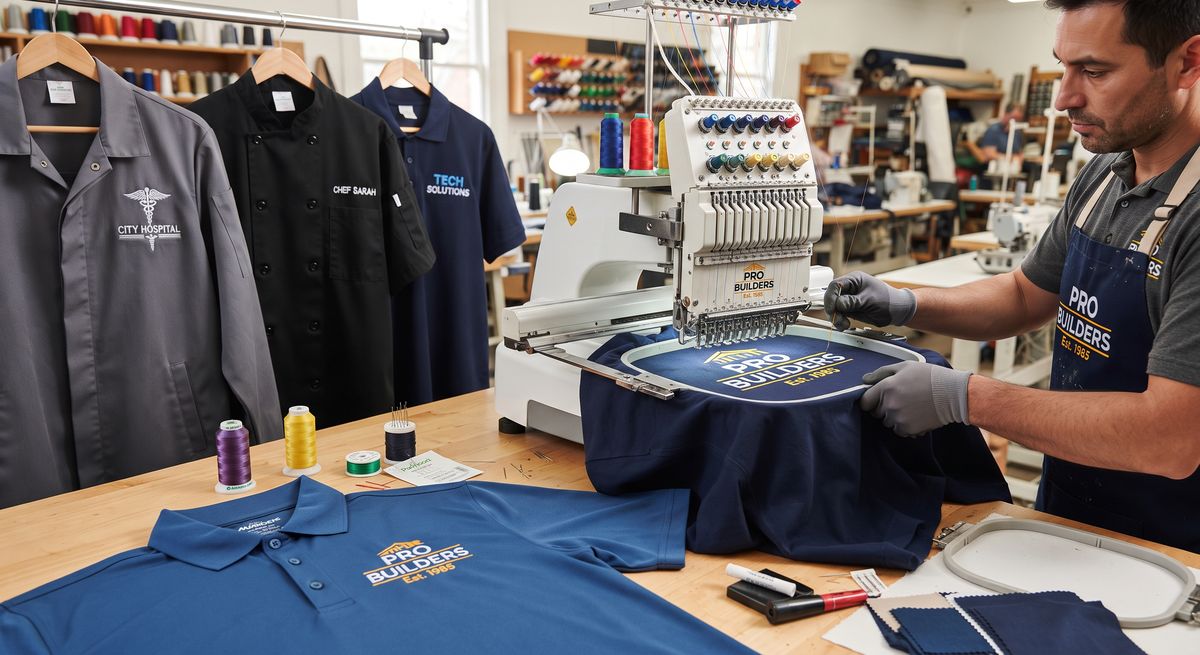 Screen printing a design onto a garment